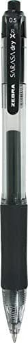 Zebra Pen SARASA X20 Retractable Gel Pen 0.5mm | Fast-Dry, Left-Hand Friendly, 12-Pack thumbnail 2