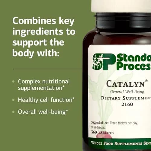 Standard Process Catalyn 360 Tablets | Whole Food Support for General Wellbeing thumbnail 4