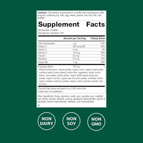 Standard Process Catalyn 360 Tablets | Whole Food Support for General Wellbeing thumbnail 2