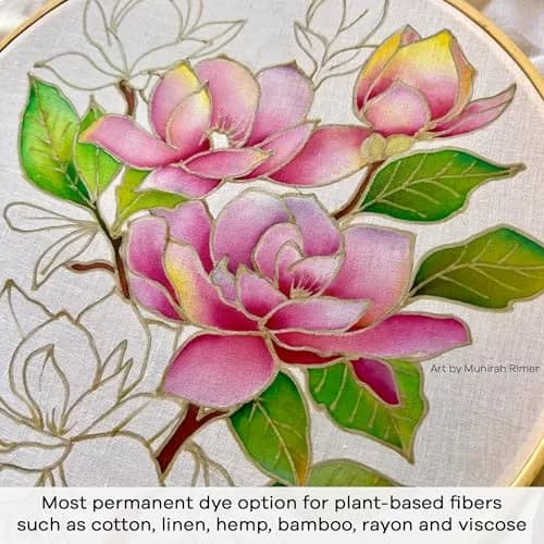 Jacquard Procion MX Tie Dye Powder Avocado 10g (2/3 fl oz) | Permanent Cold Water Dye for Natural Fibers thumbnail 5