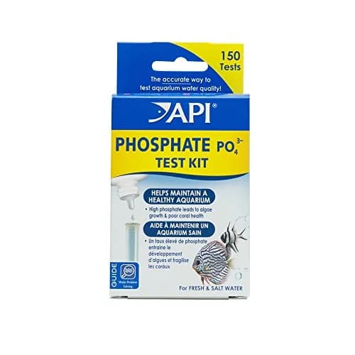 API Phosphate Test Kit 150-Test 1893 ml (64 Fl Oz) | Monitors PO4 Levels in Freshwater & Saltwater Aquariums thumbnail 1