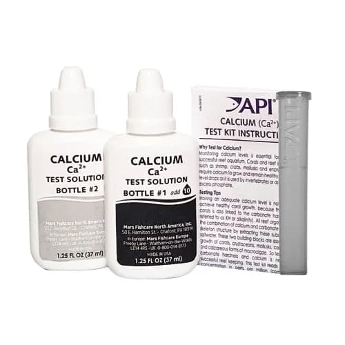 API Calcium Test Kit Saltwater Aquarium Water 1-Count Test Kit | Measures Calcium Levels as Low as 20mg/L thumbnail 2