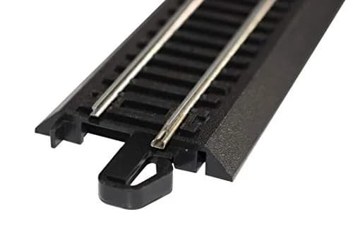Bachmann HO Scale Snap-Fit E-Z TRACK REMOTE TURNOUT - LEFT | Steel Alloy Rail with Black Roadbed thumbnail 3