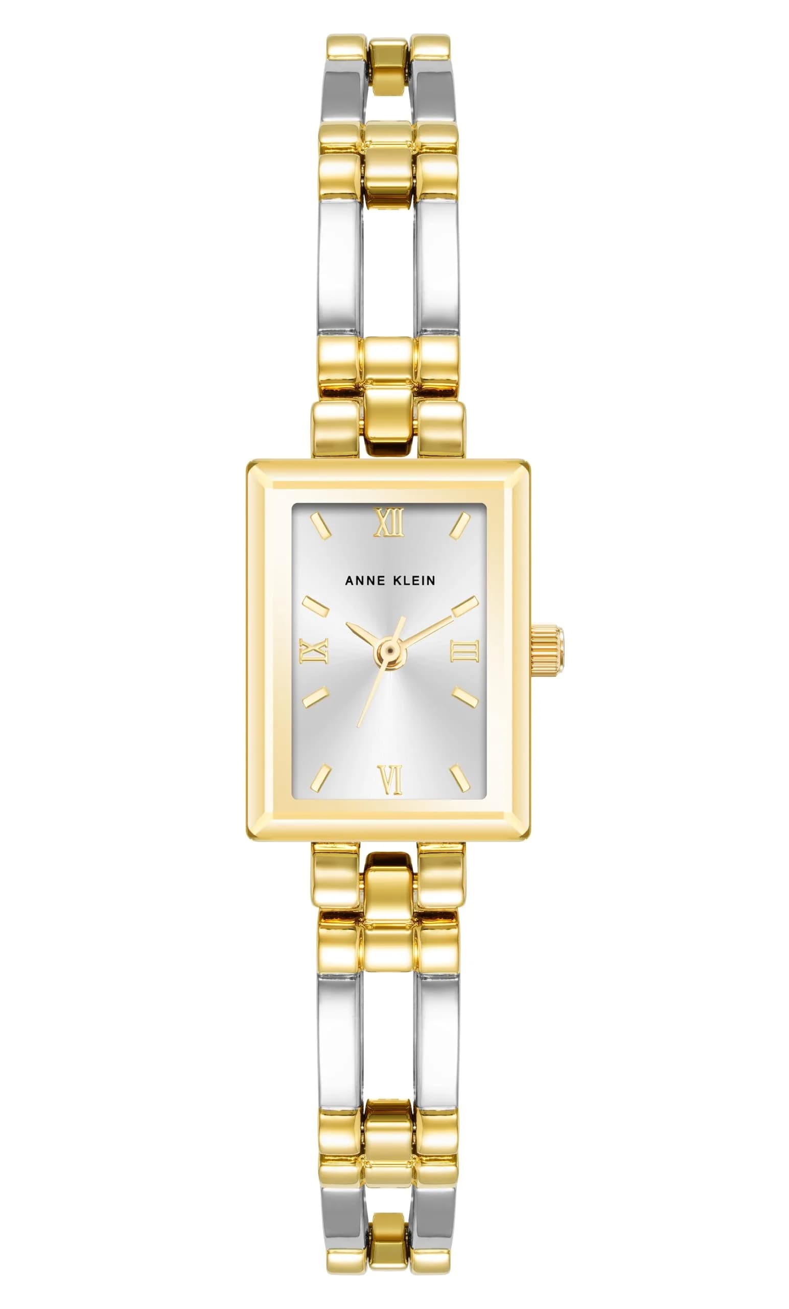 Anne Klein Women's 16mm Two-Tone Dress Watch with Roman Numerals | Water-Resistant 30M - main product image