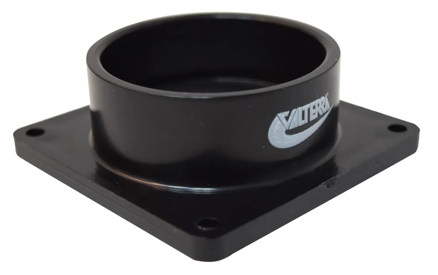 Valterra 2" Slip Hub Flange Black | Connects RV Sewer Hoses Securely - main product image