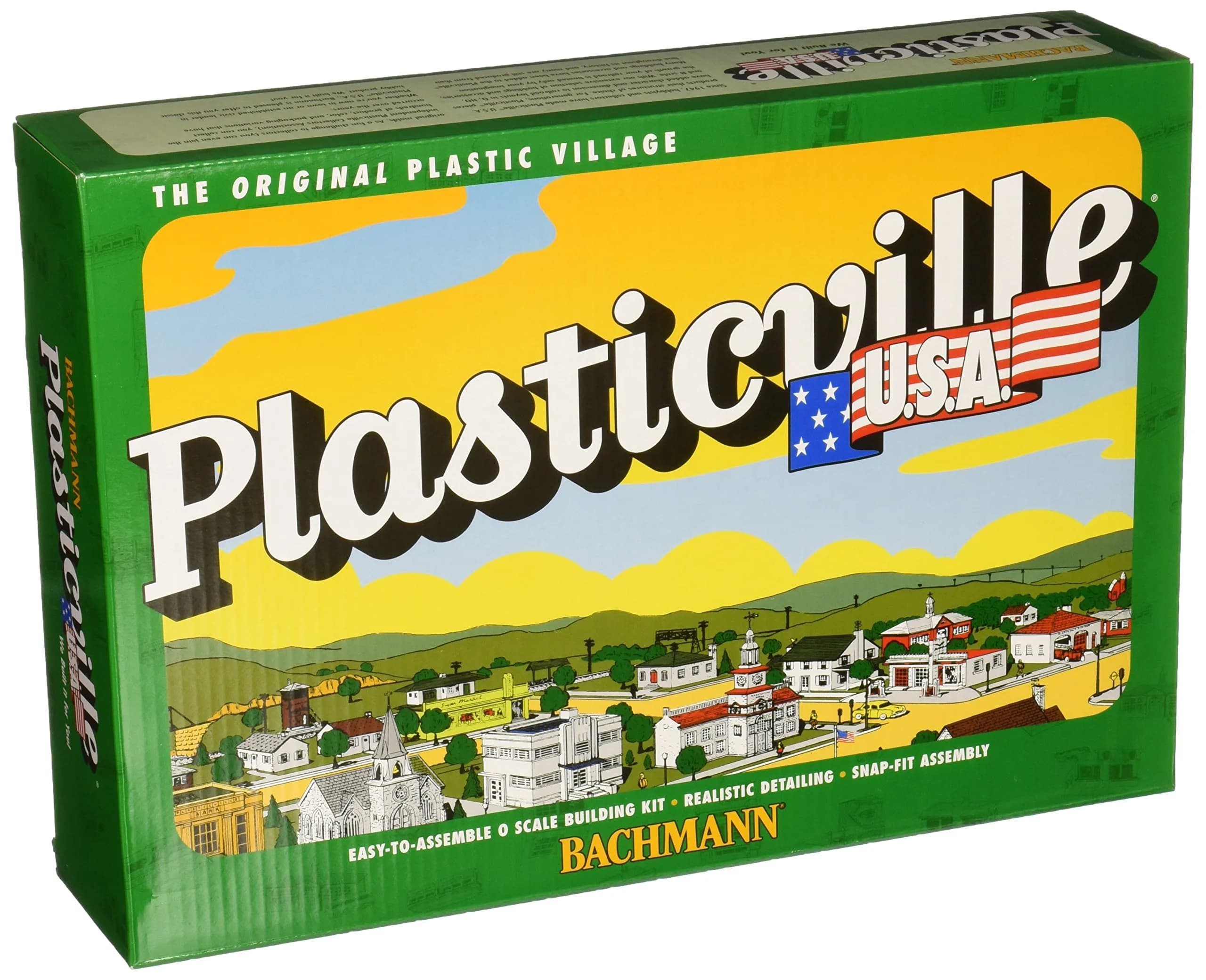 Bachmann Trains Plasticville USA Coaling Station Building Kit | O Scale Model Train Accessory