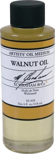 M. Graham Walnut Oil Medium 120ml | Slow Drying, Non-Toxic, Made in USA thumbnail 1