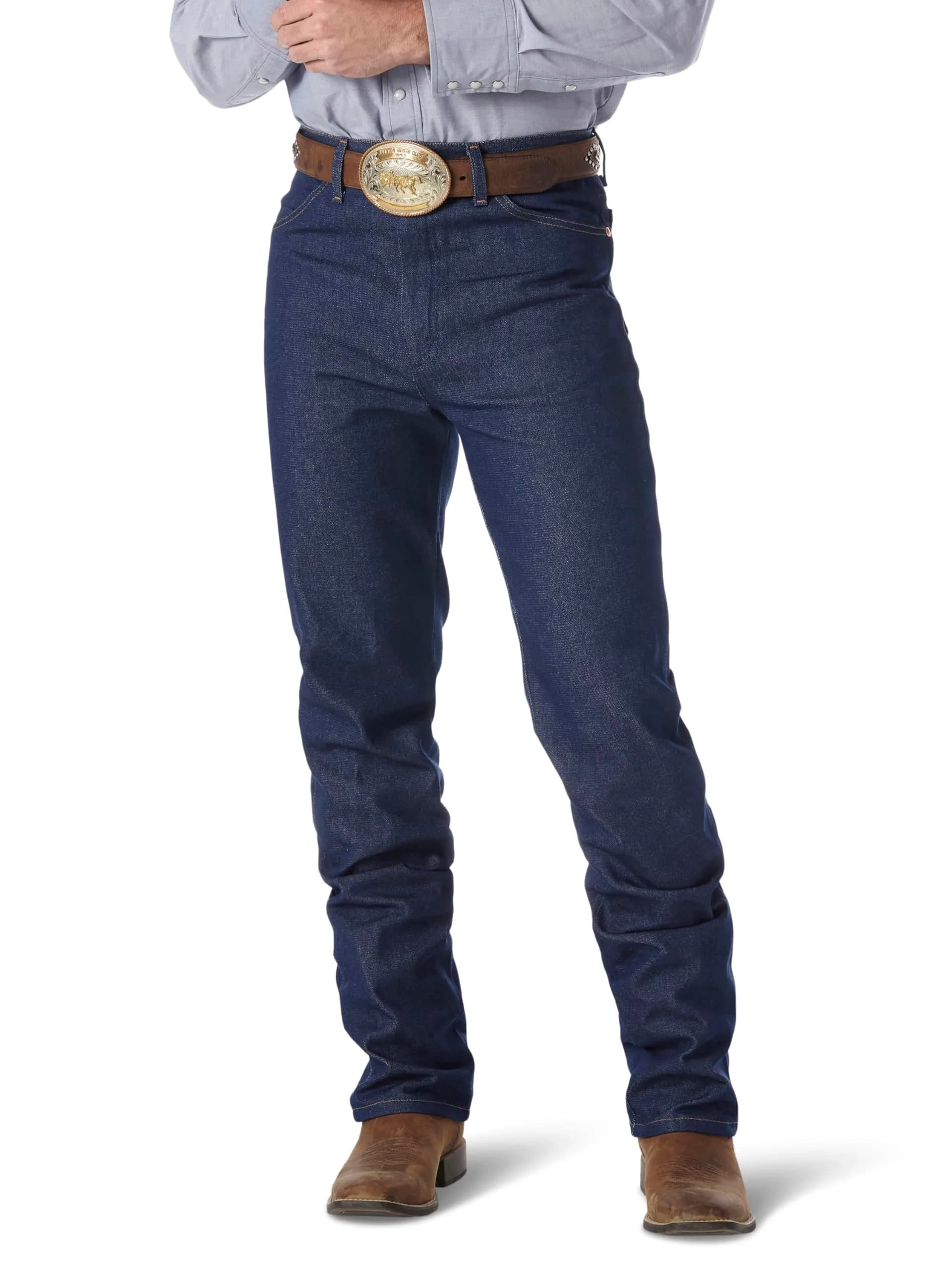 Wrangler Men's 0936 Cowboy Cut Slim Fit Jean, Antique Wash, 28W x 32L | Authentic Western Style Denim — 29W x 30L
