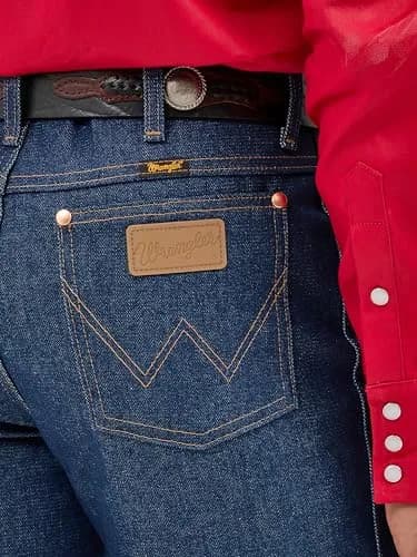 Wrangler Men's 0936 Cowboy Cut Slim Fit Jean, Rigid Indigo, 29W x 30L | Authentic Western Style Fit thumbnail 3