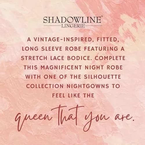 Shadowline Plus Size Silhouette 54 Inch Long Sleeve Ivory Coat | Feminine Vintage Style thumbnail 6