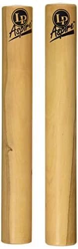 Latin Percussion White Wood Clave Pair | Authentic USA Import for Indian Musicians thumbnail 1