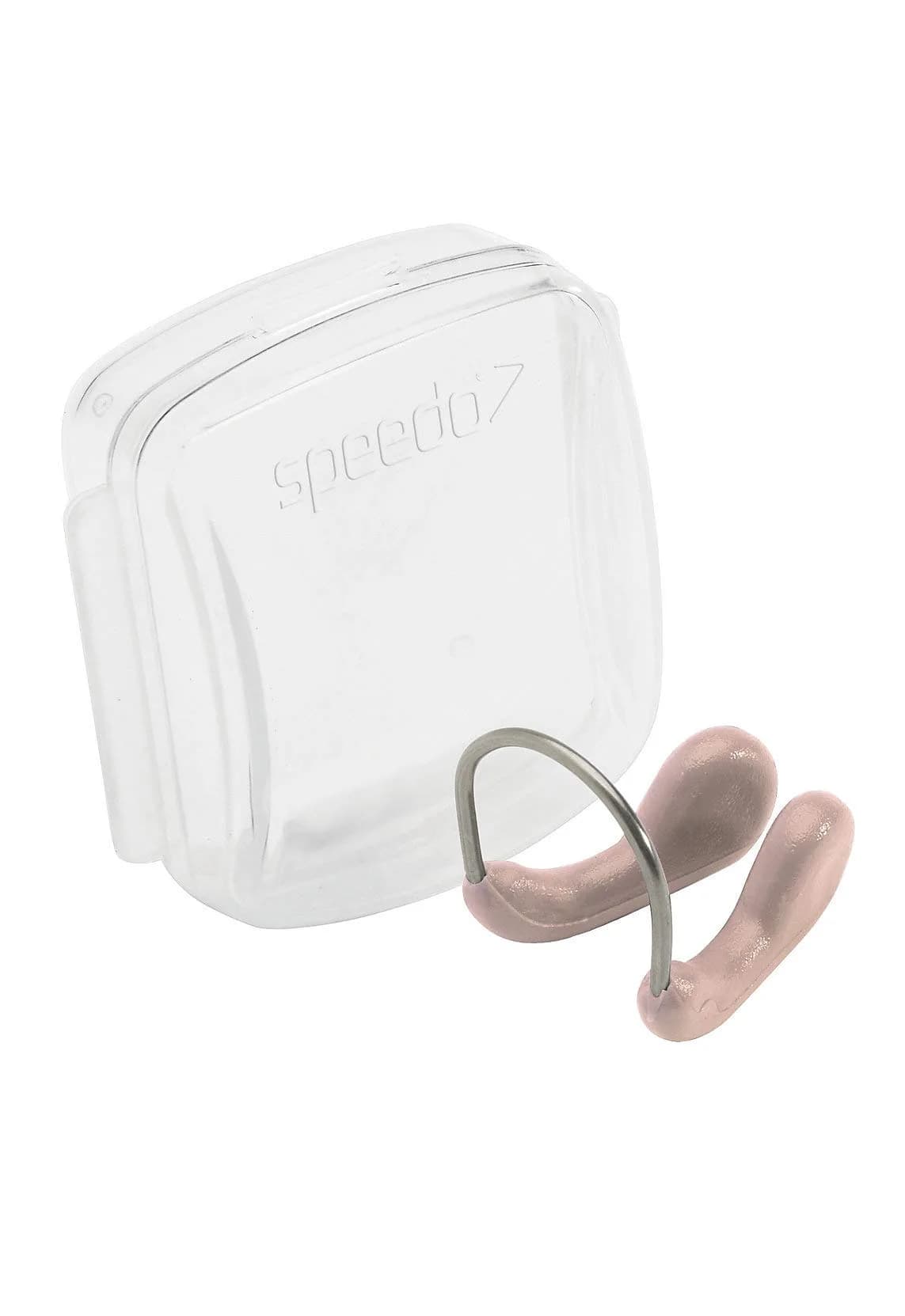 Speedo Competition Nose Clip Beige 1SZ | Secure Fit for Competitive Swimming — Competition Beige