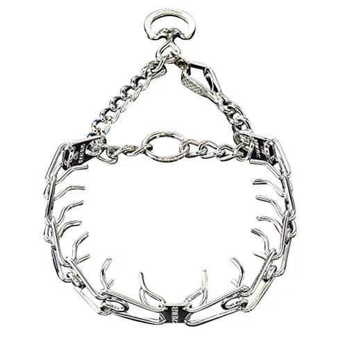 Herm Sprenger Chrome Plated Steel Training Prong Collar with Quick Release Snap for Dogs, Small, 2.25mm, 16-Inch (Neck Size up to 12-13 inches) | 40cm (16in) x 2.25mm thumbnail 1