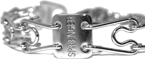 Herm Sprenger Chrome Plated Steel Training Prong Collar with Quick Release Snap for Dogs, 58cm (23in) x 3.2mm, Neck Size Up to 19 Inches thumbnail 8