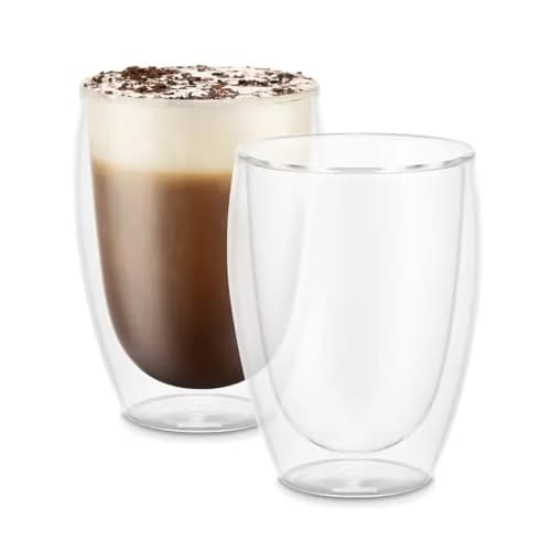 Bodum PAVINA Double Walled Thermo Glasses 0.35 L | Insulated, 12 oz Pair thumbnail 1