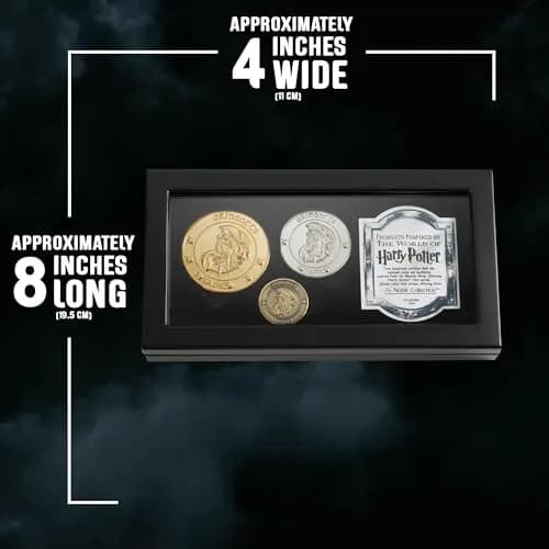 The Noble Collection Gringotts Bank Coin Collection | Harry Potter Replica Coins thumbnail 2