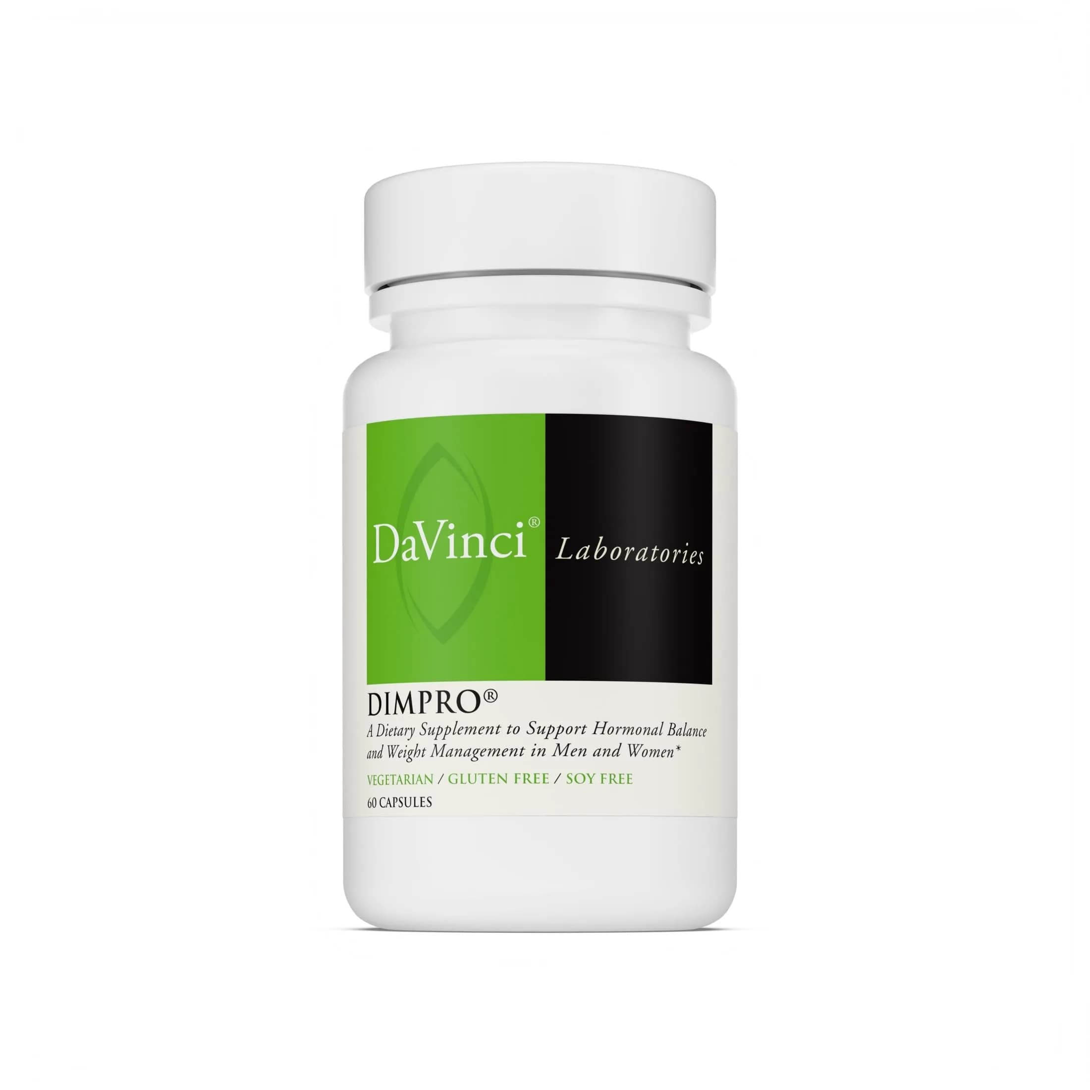 DAVINCI DimPro 60 Capsules | Hormonal Balance & Weight Support, Vegetarian - main product image