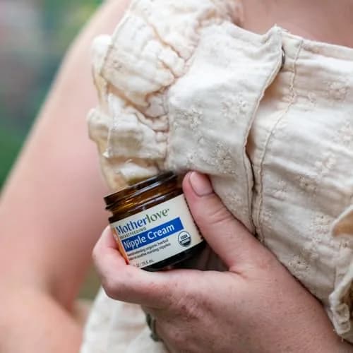 Motherlove Organic Nipple Cream 29.57ml (1 Fl Oz) | Lanolin-Free & Unscented for Breastfeeding & Pumping Moms thumbnail 6