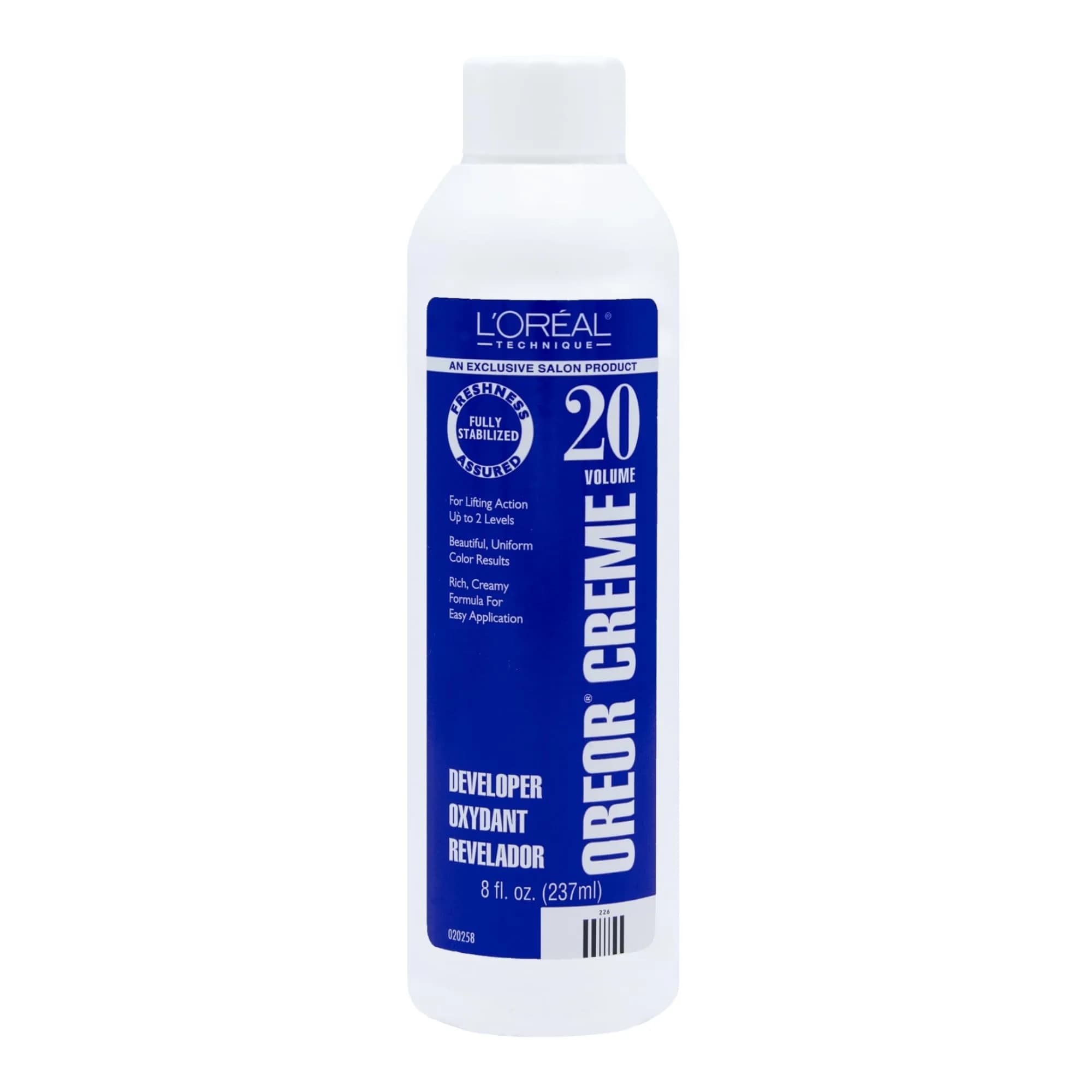 L'Oréal Technique Oreor 30 Volume Creme Developer 473ml (16 Fl Oz) | Professional Hair Lightening & Coloring — 20 Developer_8 Ounce
