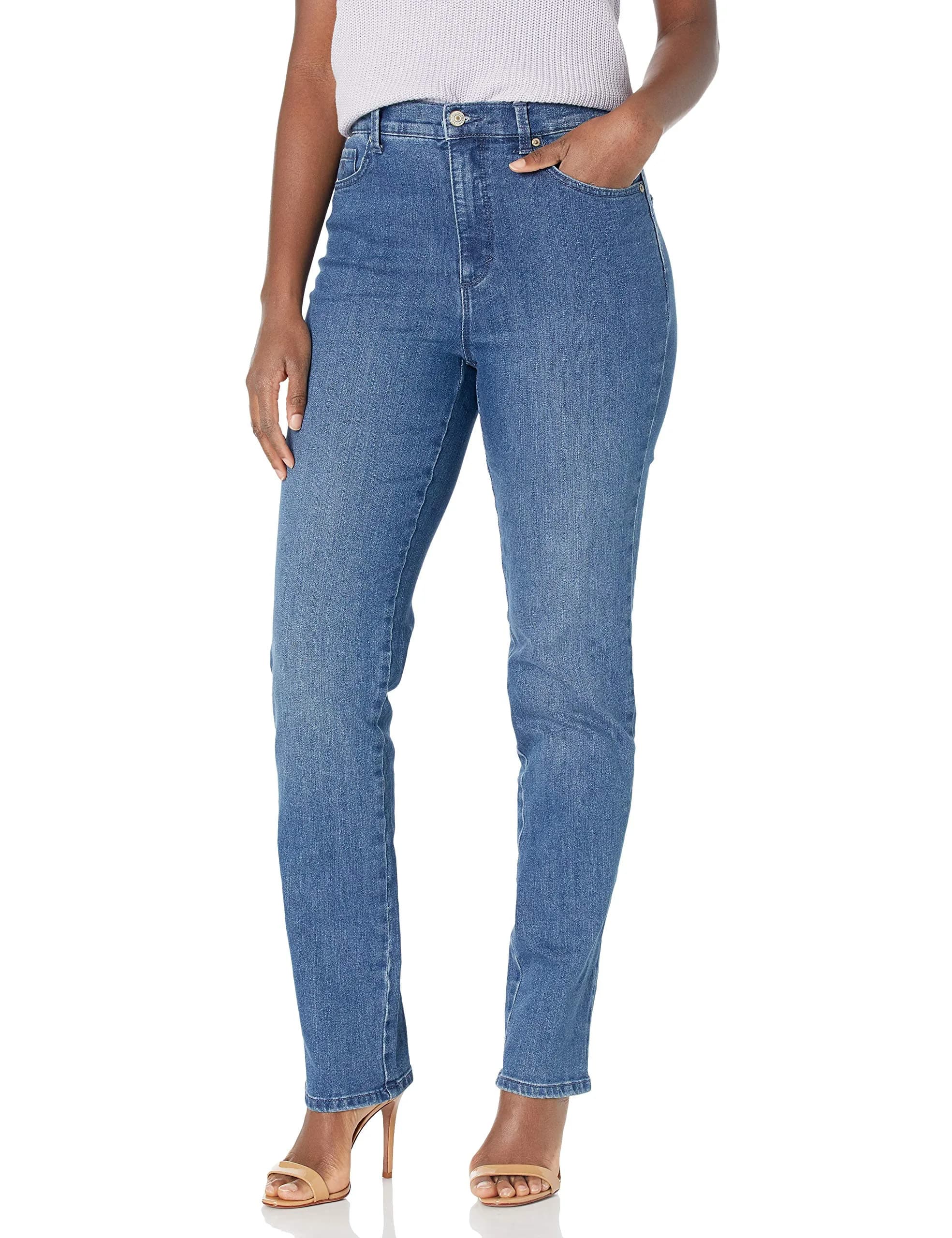 Gloria Vanderbilt Amanda High Rise Tapered Jean 14 Regular | Classic Fit & Versatile Style — Frisco / 6 Short / Standard