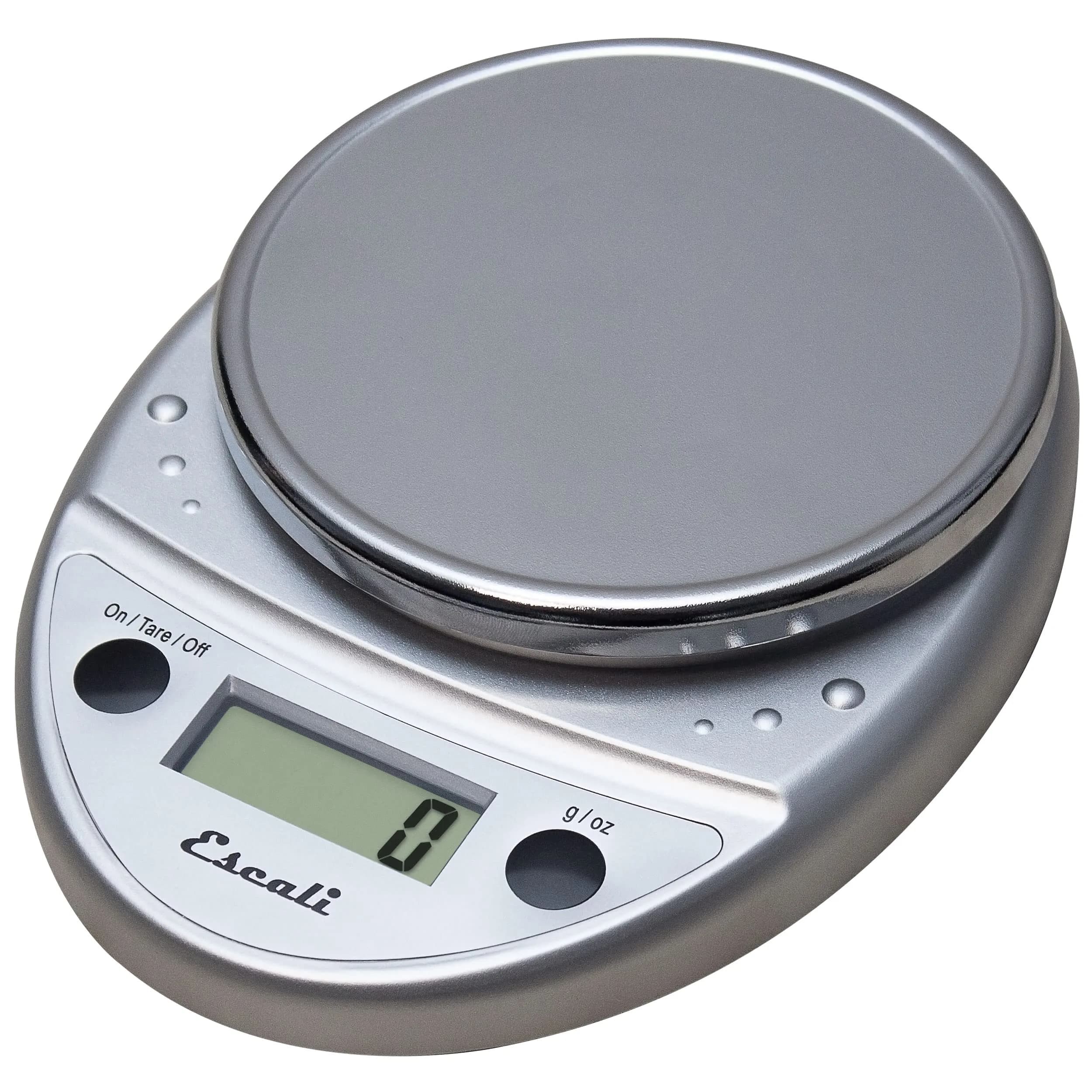 Escali Primo Digital Kitchen Scale with Tare Function, 5000g (11 lb) Capacity, Chrome | Precise Weight Measuring for Baking and Portion Control - main product image