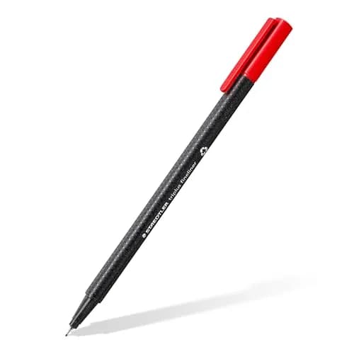 STAEDTLER Triplus Fineliner Pens, 0.3mm, Metal Clad Tip, 20-Pack, Assorted | Fine Metal Tip for Precise Writing thumbnail 3