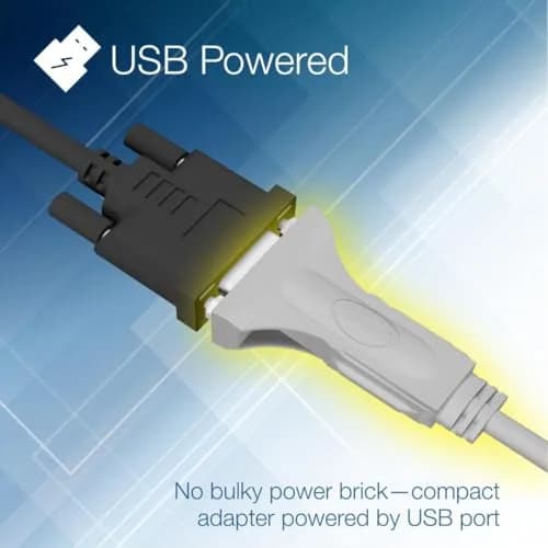 TRENDnet USB to Serial 9-Pin Converter Cable TU-S9 | 64cm (25 in.) thumbnail 2