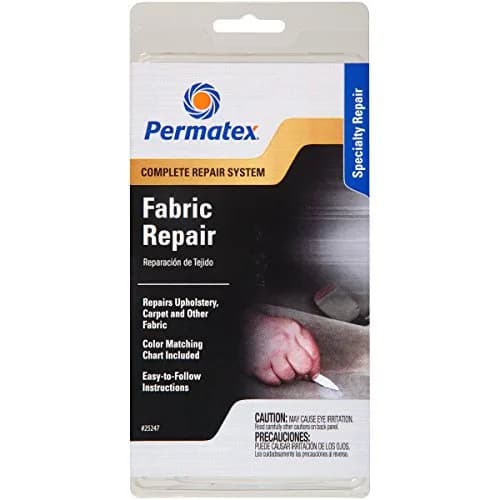 Permatex Fabric Repair Kit, Single Unit, Gel | Color Matching & Easy Application thumbnail 1