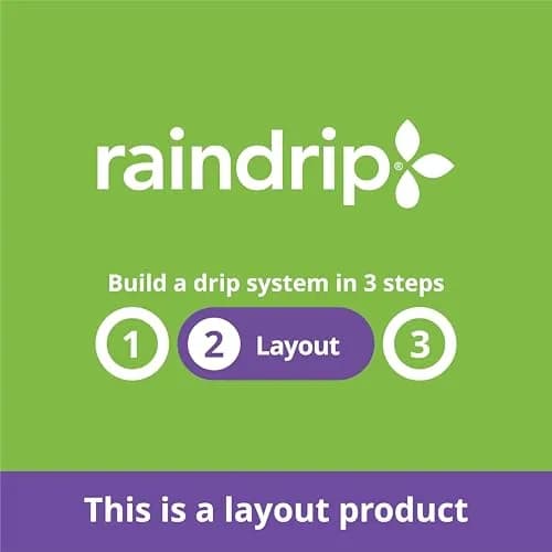 Raindrip 1/4-Inch Drip Irrigation Supply Tubing 100 ft (30.48 m) | Black Polyethylene Micro Tubing for Gardens thumbnail 3