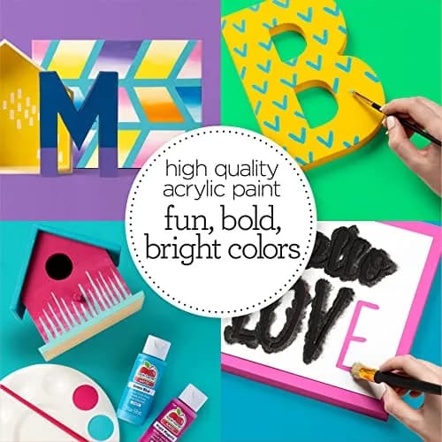 Apple Barrel Acrylic Paint Fuchsia 59ml (2 Fl Oz) | Non-Toxic Matte Finish for Crafts thumbnail 8