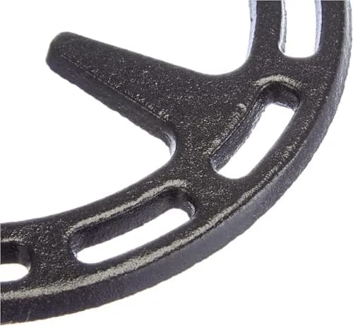 Ilsa Cast Iron Gas Stove Ring Reducer 12 cm (4.75 Inch) | Stabilizes Small Cookware on Gas Burners thumbnail 3