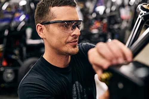 Wiley X Saber Advanced Tactical Safety Glasses | Impact-Resistant UV Protection, ANSI Z87.1+ (Matte Black, Clear Shields) thumbnail 4