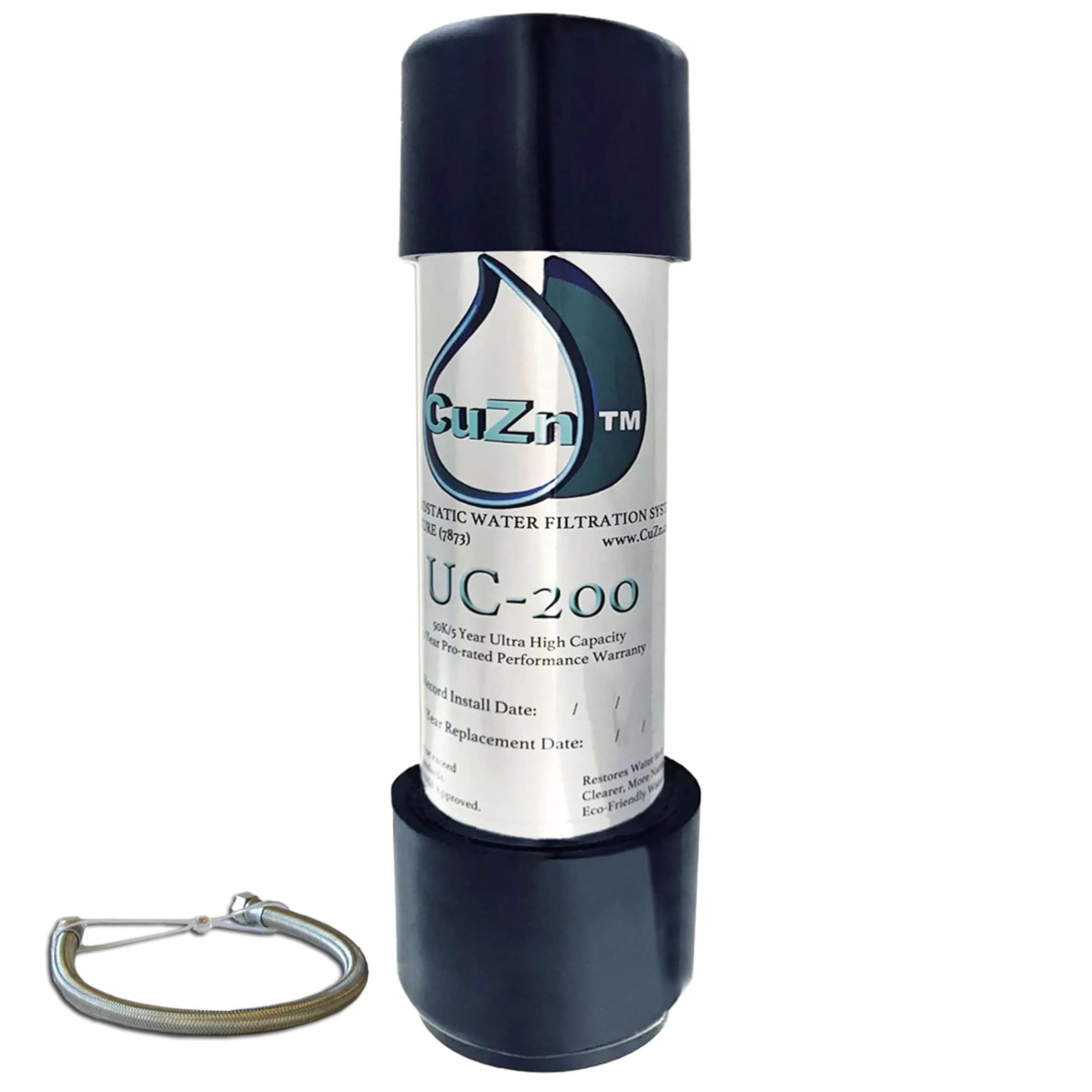 CuZn UC-150 Under Sink Water Filter 2.27 kg (3.5 lb) | Reduces PFAs, Lead, Chlorine — 5 Year Filter Life thumbnail 4