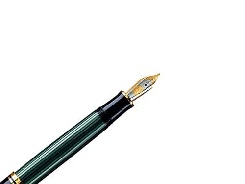 Pelikan Souverän M600 Fountain Pen, Extra-Fine Nib, Black/Green, 1 Count (Pack of 1) | Smooth Ink Flow thumbnail 3