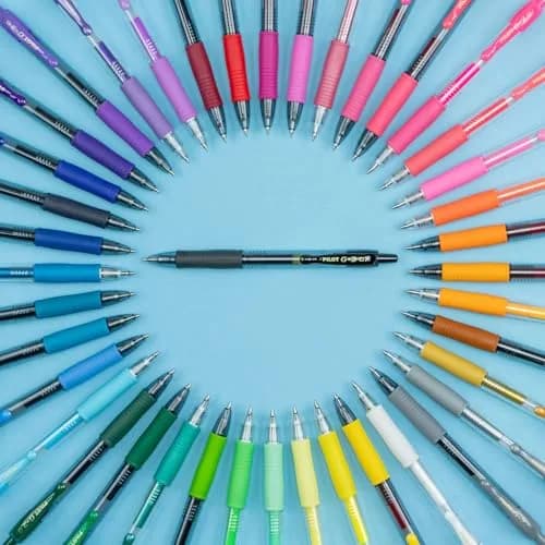 PILOT G2 Premium Gel Ink Pens, Fine Point 0.7mm, Multi-Color, 8 Count | Smooth, Refillable, Quick Drying thumbnail 6