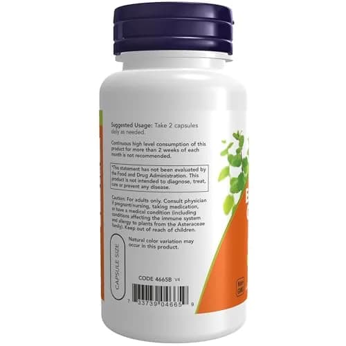 NOW Supplements, Echinacea & Goldenseal Root, Herbal Blend, 100 Veg Caps | Immune Support with North American Roots thumbnail 3