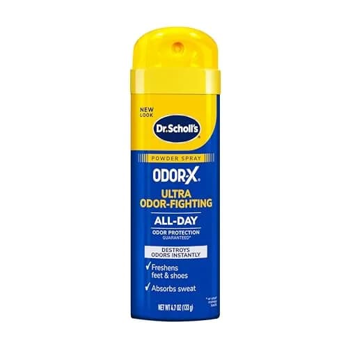 Dr. Scholl's Odor-X Odor-Fighting Spray Powder 138.9ml (4.7 Fl Oz) | All-Day Odor Protection & Sweat Absorption thumbnail 1