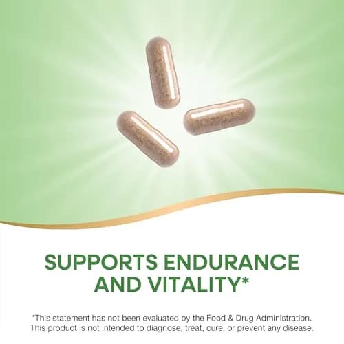 Nature's Way Siberian Eleuthero Root Capsules 180 Count (180 Count) | Adaptogen for Endurance and Vitality thumbnail 3