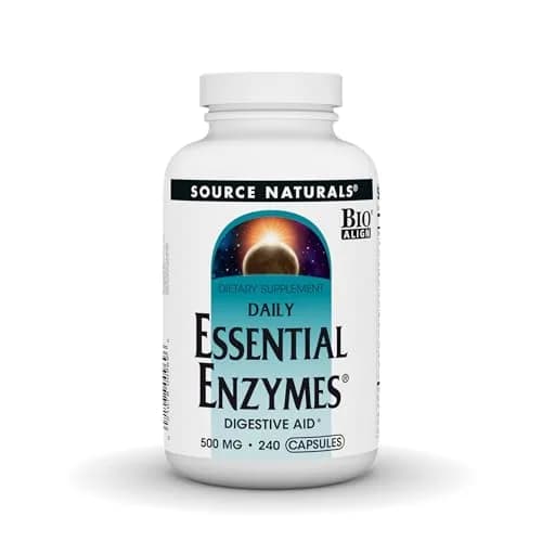 Source Naturals Essential Enzymes Digestive Aid* - 500mg | Digestive Support for Optimal Nutrition thumbnail 1