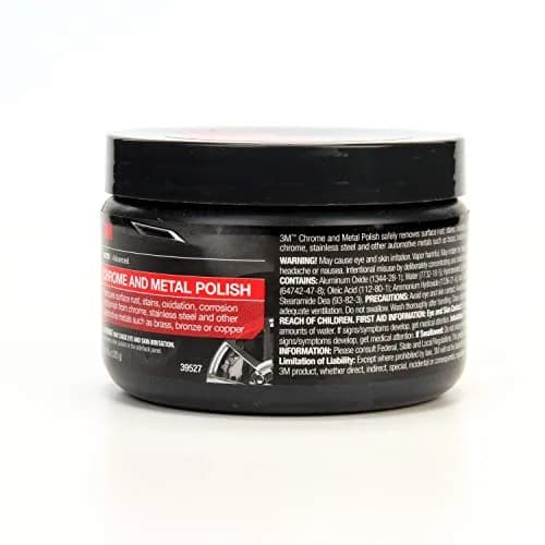 3M Chrome and Metal Polish 283g (10 oz) | Restores Shine on Wheels, Trim, Bumpers thumbnail 3