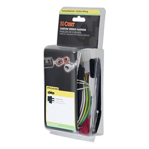CURT Manufacturing 55354 T-Connector 4-Way Flat Plug-In 0.64 lb (0.29 kg) | Easy Plug-and-Play Trailer Wiring thumbnail 7