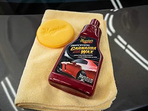 Meguiar's Deep Crystal Carnauba Wax 473ml (16 Fl Oz) | Locks in Shine & Gloss thumbnail 2