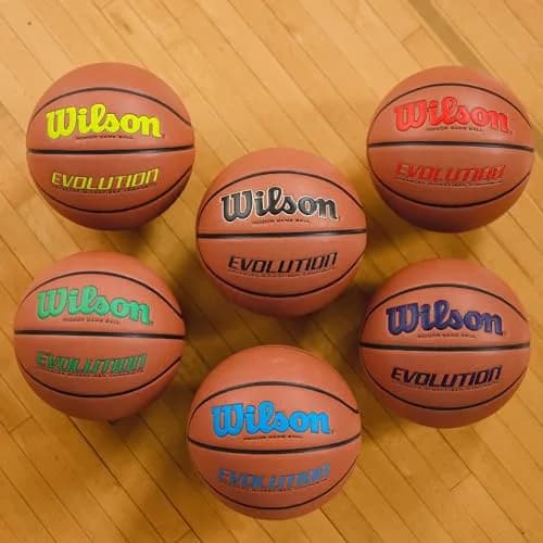 Wilson Evolution Indoor Game Basketball, Size 6 (28.5") | NFHS Approved thumbnail 4