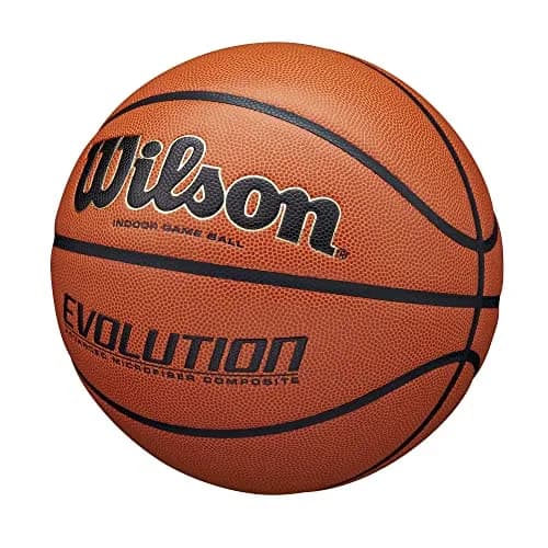 Wilson Evolution Official Size Game Basketball 29.5" (740g) | NFHS Approved Indoor Play thumbnail 2
