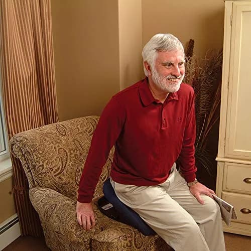 Carex Upeasy Seat Assist Plus | Portable Self-Powered Lifting Seat Cushion Supports 340 lbs thumbnail 7