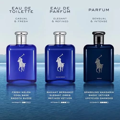 Ralph Lauren Polo Blue Eau de Toilette 2.5 Fl Oz | Fresh Aquatic Fragrance for Men thumbnail 5