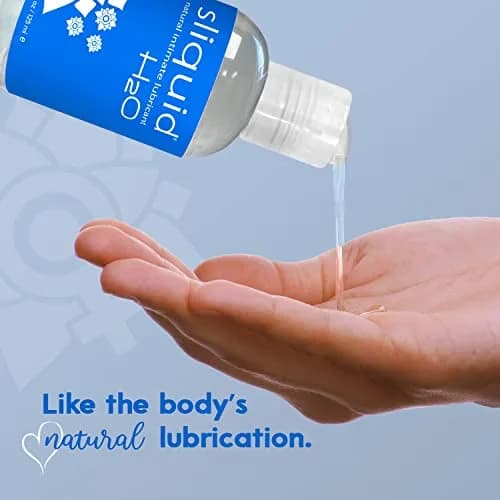 Sliquid H2O Water Based Lube Lubricant 125ml (4.2 Fl Oz) | Glycerin Free Personal Lubricant for Sex thumbnail 9