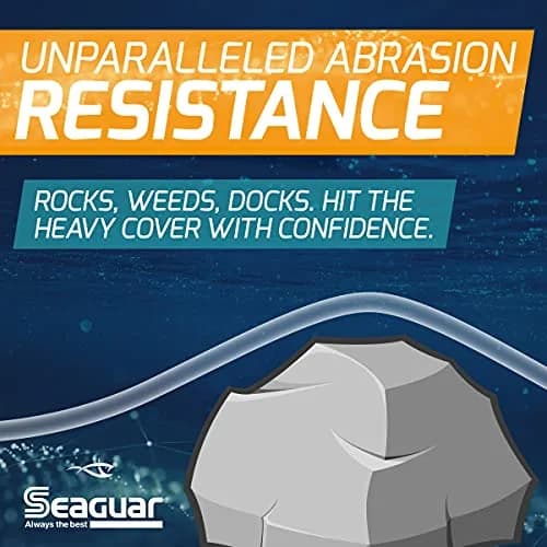 Seaguar Blue Label 100% Fluorocarbon Fishing Line 15 lb (6.8 kg), 25 yds (22.86 m) | Superior Tensile & Knot Strength thumbnail 2