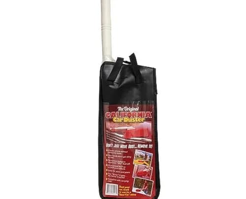 California Car Duster Standard Model with Plastic Handle and Red Wax Treated Cotton Mop 62443 | Dust Removal Tool for Cars thumbnail 3