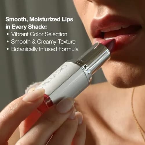 Palladio Herbal Lipstick Roseberry | Long Lasting, Hydrating, Creamy thumbnail 6